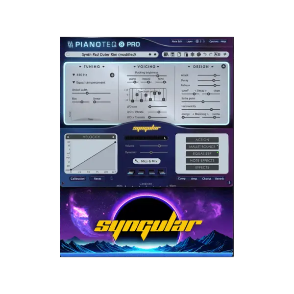 Modartt Pianoteq Syngular 音色設計樂器包 (下載版) - 產品圖片 1