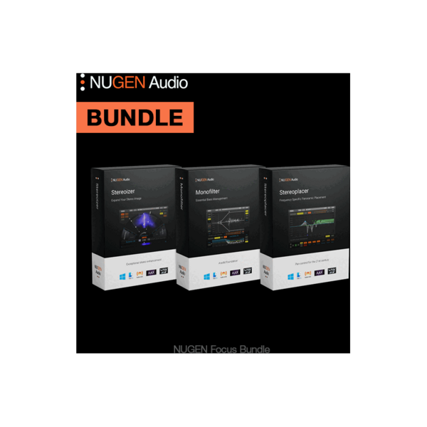 NUGEN Audio Focus Bundle 立體聲處理套組 (下載版) - 軟體套組 Bundles