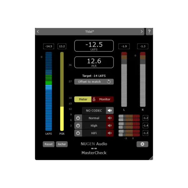 NUGEN Audio MasterCheck 2 跨平台母帶檢查 Plugin (下載版) - 產品圖片 1