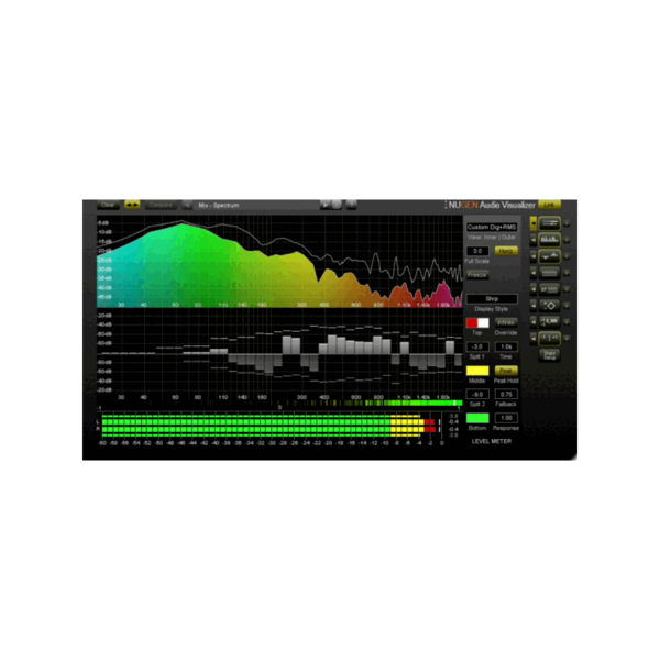 NUGEN Audio Visualizer 2 音訊分析 Plugin (下載版) - 效果器軟體 Plugin