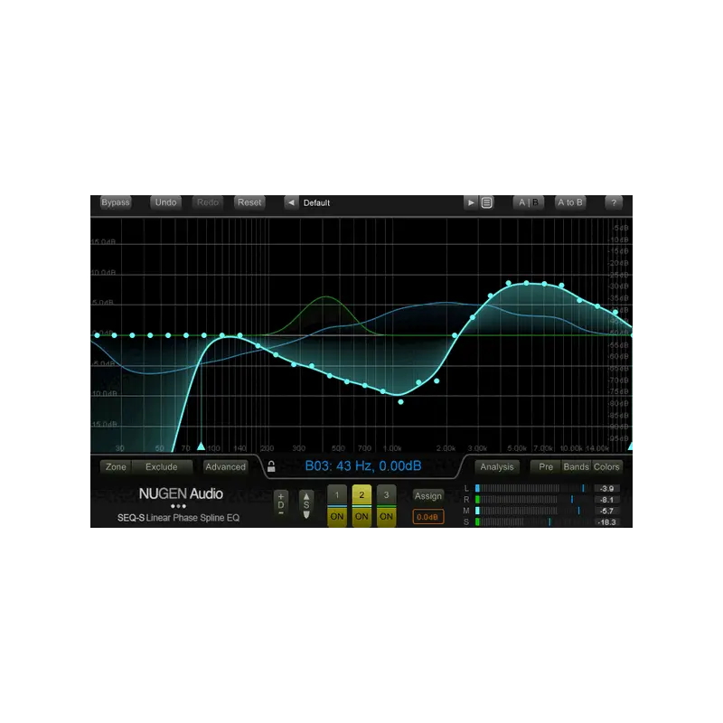 NUGEN Audio SEQ-S 比對變形 EQ Plugin (下載版) - 主圖