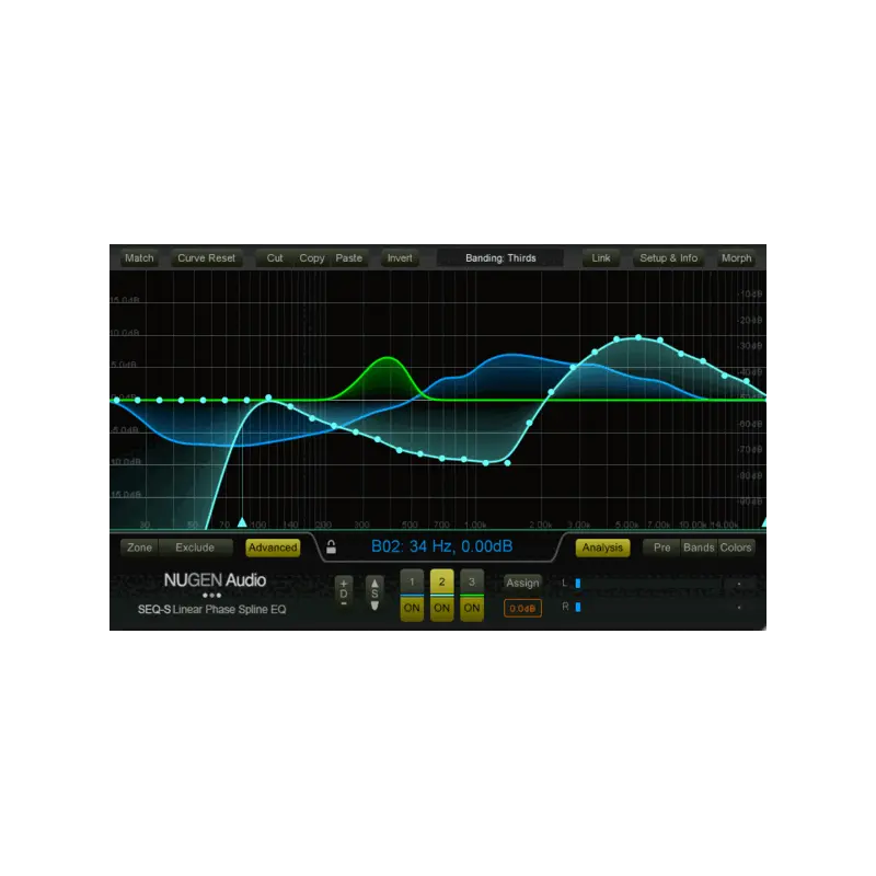 NUGEN Audio SEQ-ST 立體聲比對 EQ Plugin (下載版) - 主圖