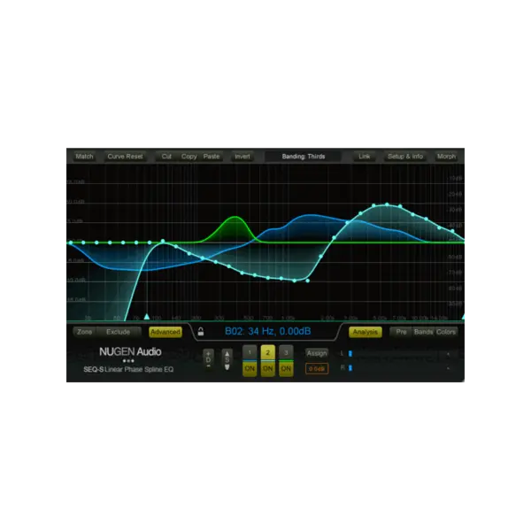 NUGEN Audio SEQ-ST 立體聲比對 EQ Plugin (下載版) - 產品圖片 1