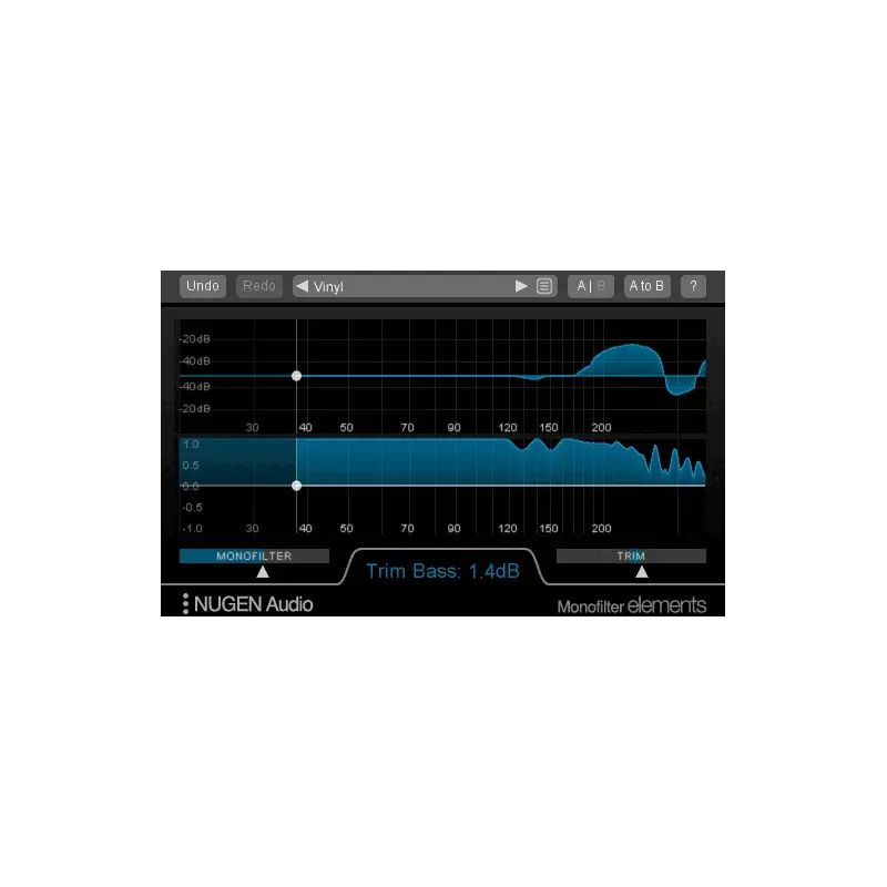 NUGEN Audio Monofilter Elements 低頻管理 Plugin (下載版) - 主圖