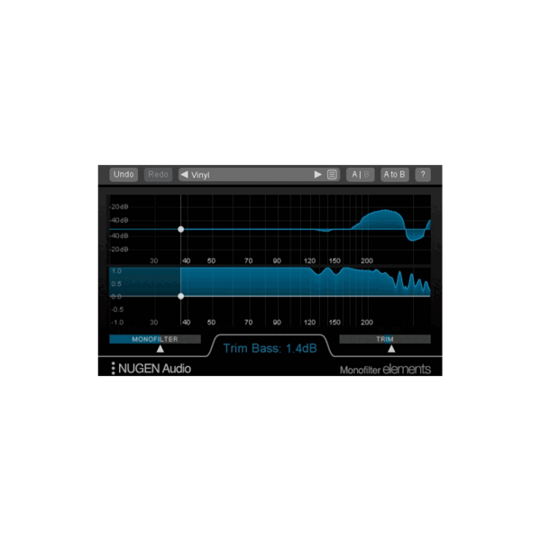 NUGEN Audio Monofilter Elements 低頻管理 Plugin (下載版) - 效果器軟體 Plugin
