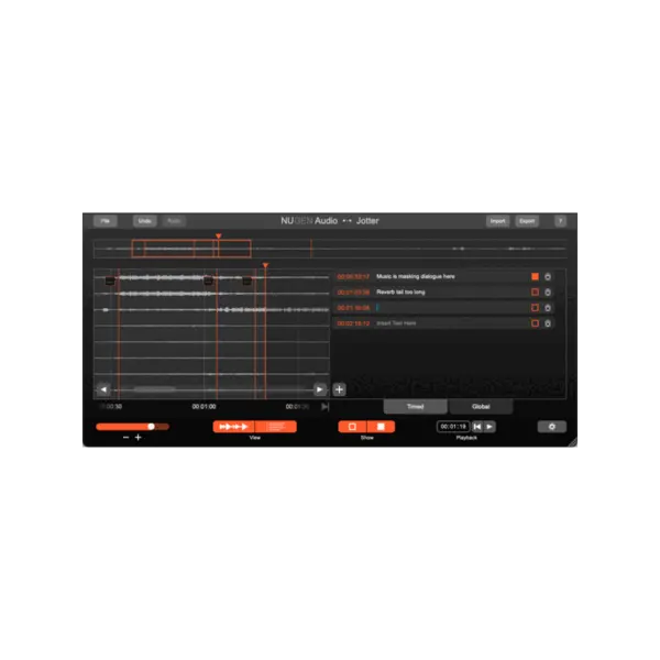 NUGEN Audio Jotter 時間碼筆記 Plugin (下載版) - 產品圖片 1