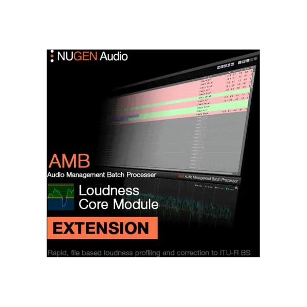 NUGEN Audio AMB Loudness Module 批次響度處理模組 (下載版) - 產品圖片 1
