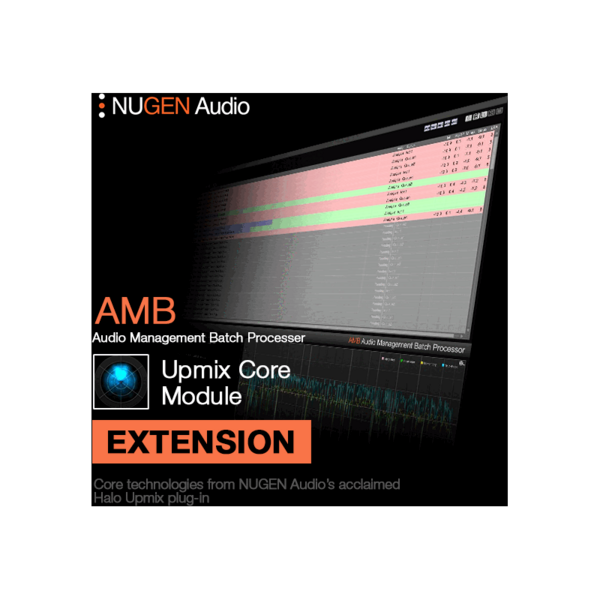 NUGEN Audio AMB Upmix Module 批次升混模組 (下載版) - 效果器軟體 Plugin