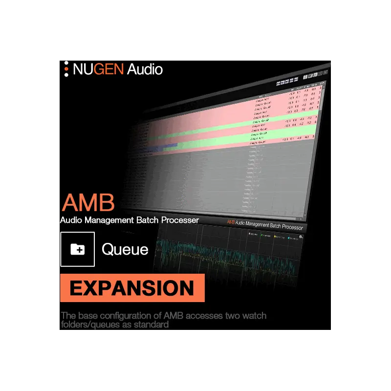 NUGEN Audio AMB Queue Expansion 佇列擴充 (下載版) - 主圖