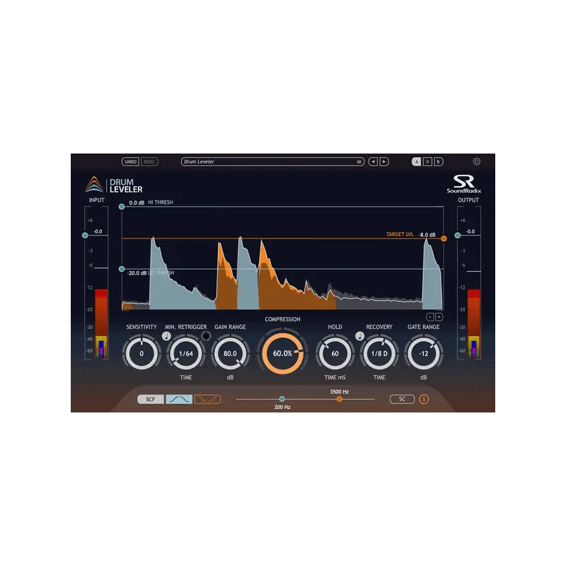 Sound Radix Drum Leveler 鼓擊動態控制 Plugin (下載版) - 主圖