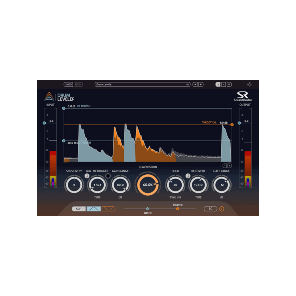 Sound Radix Drum Leveler 鼓擊動態控制 Plugin (下載版) - 效果器軟體 Plugin