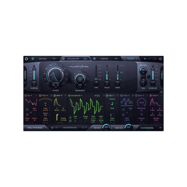 Polyverse Filterverse 多重濾波器 Plugin (下載版) - 效果器軟體 Plugin