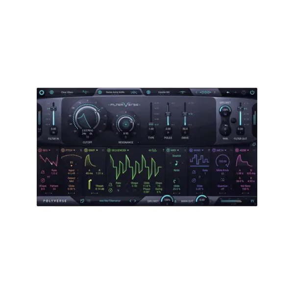 Polyverse Filterverse 多重濾波器 Plugin (下載版) - 產品圖片 1