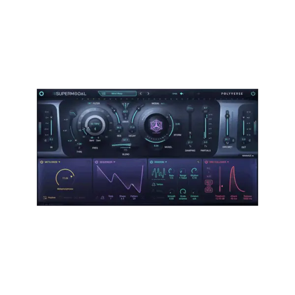 Polyverse Supermodal 模態濾波器 Plugin (下載版) - 產品圖片 1