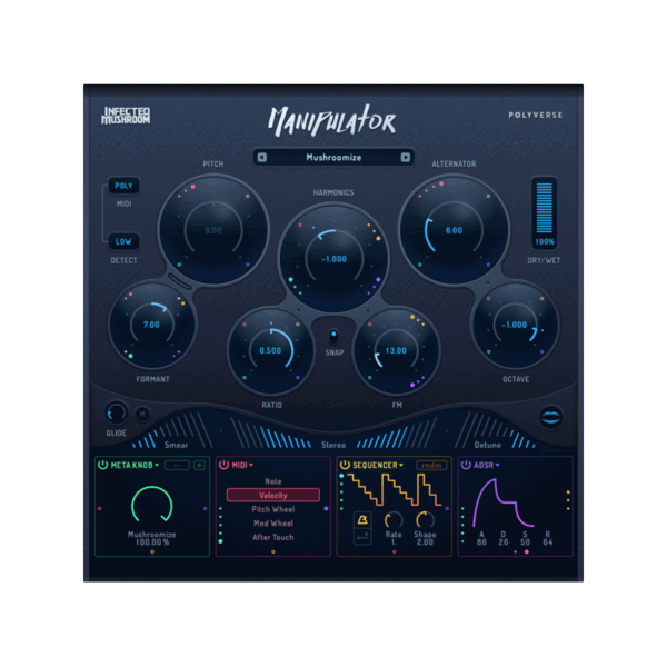 Polyverse Manipulator 人聲變形效果器 Plugin (下載版) - 效果器軟體 Plugin