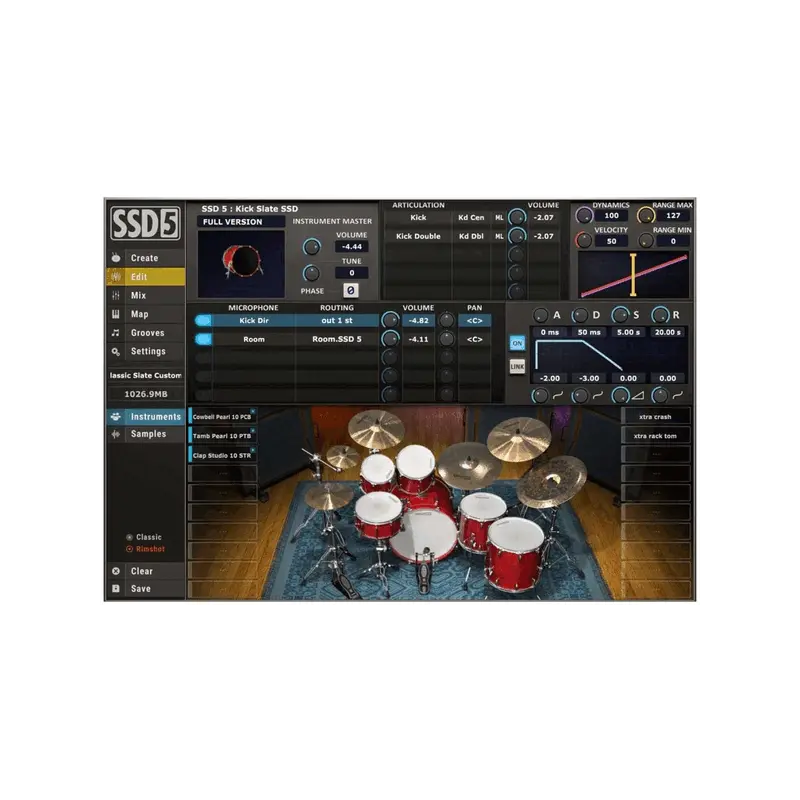 Steven Slate Drums Steven Slate Drums 5 鼓音源 Plugin (下載版) - 主圖