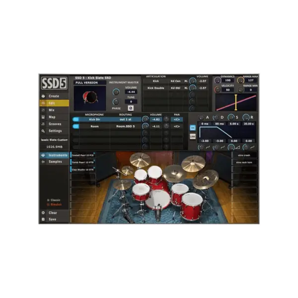 Steven Slate Drums Steven Slate Drums 5 鼓音源 Plugin (下載版) - 產品圖片 1