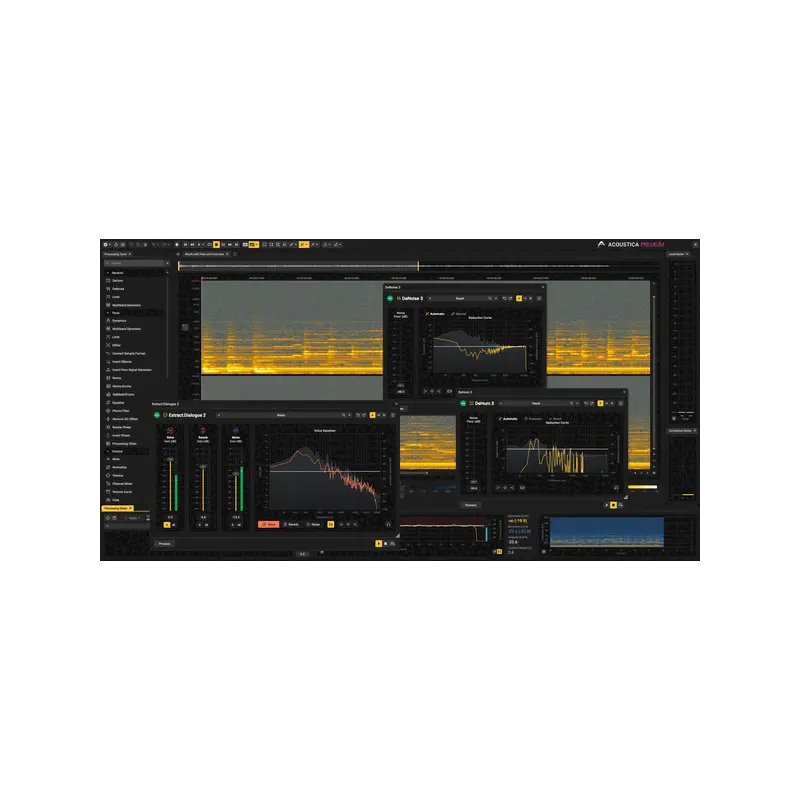 Acon Digital Acoustica 8 Premium 音訊編輯修復軟體（含修復與混音套件） (下載版) - 主圖