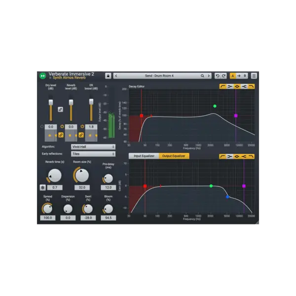 Acon Digital Verberate Immersive 2 沉浸式殘響 Plugin (下載版) - 產品圖片 1