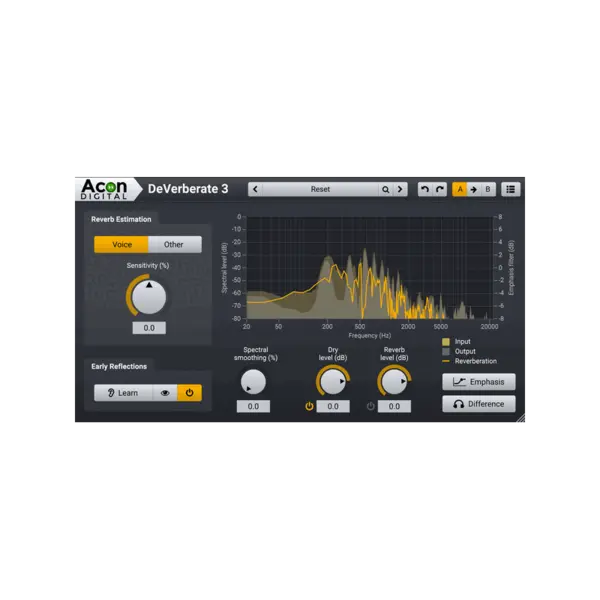 Acon Digital DeVerberate 3 AI 去殘響 Plugin (下載版) - 產品圖片 1