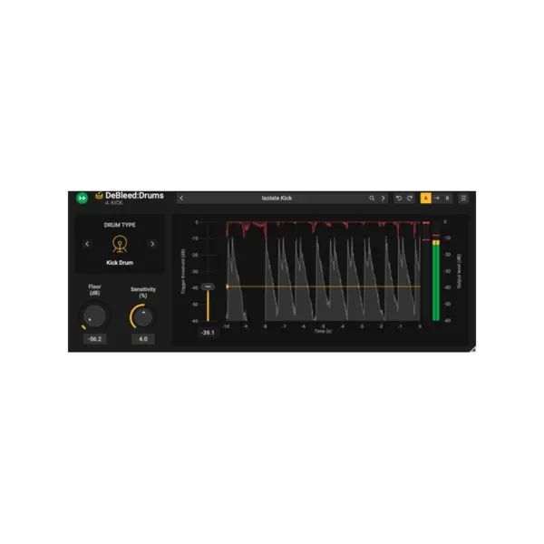Acon Digital DeBleed:Drums AI 鼓串音去除 Plugin (下載版) - 產品圖片 1