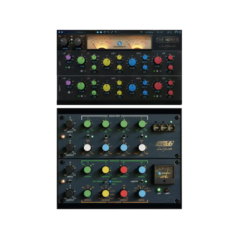 Boz Digital Labs David Bendeth +10dB 2 and The Hoser XT 2 Bundle 簽名系列混音套組 (下載版) - 主圖