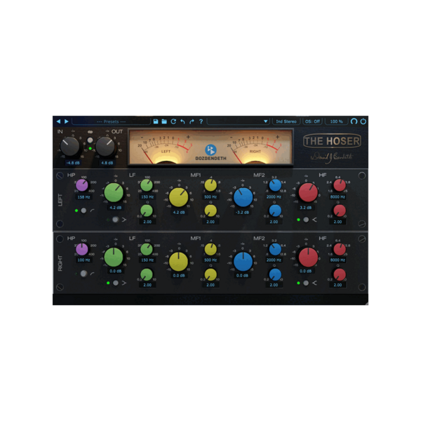 Boz Digital Labs The Hoser XT 2 類比 EQ Plugin (下載版) - 效果器軟體 Plugin