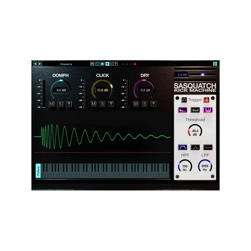 Boz Digital Labs Sasquatch Kick Machine 2 大鼓塑形 Plugin (下載版) - 主圖