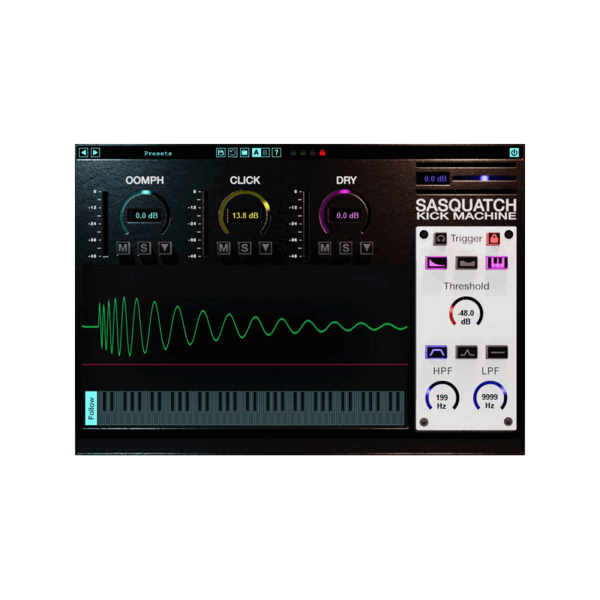 Boz Digital Labs Sasquatch Kick Machine 2 大鼓塑形 Plugin (下載版) - 效果器軟體 Plugin