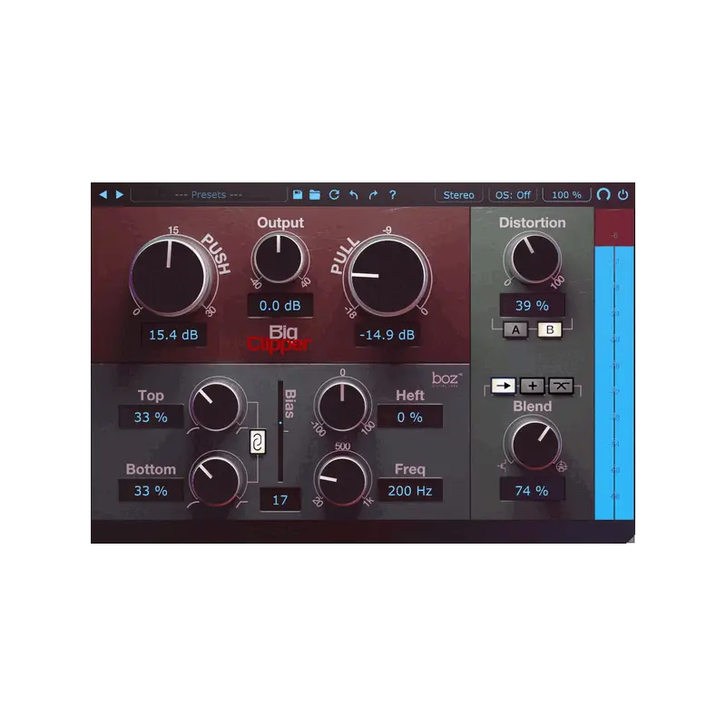 Boz Digital Labs Big Clipper 2 削波失真 Plugin (下載版) - 主圖