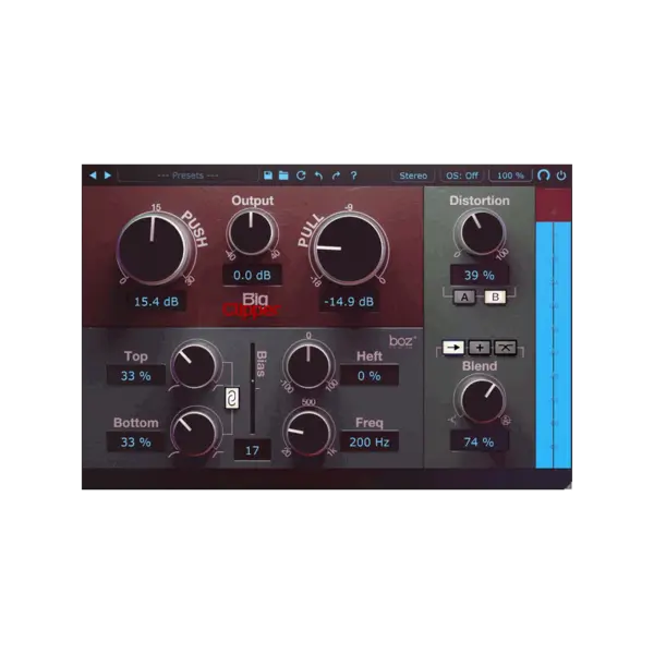 Boz Digital Labs Big Clipper 2 削波失真 Plugin (下載版) - 產品圖片 1