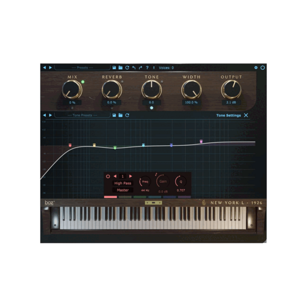 Boz Digital Labs New York L 1926 Pro 鋼琴音源 (下載版) - 音源軟體 Plugin 