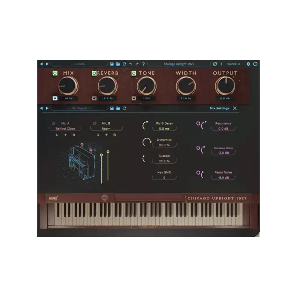 Boz Digital Labs Chicago Upright 1927 Pro 鋼琴音源 (下載版) - 產品圖片 1
