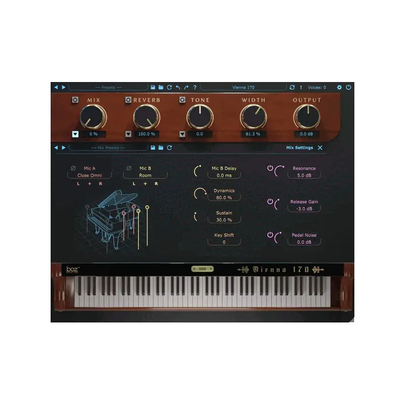 Boz Digital Labs Vienna 170 Pro 鋼琴音源 (下載版) - 主圖