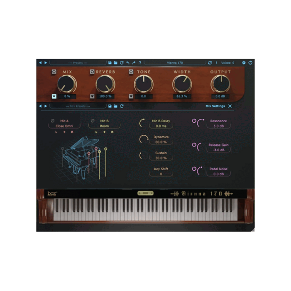 Boz Digital Labs Vienna 170 Pro 鋼琴音源 (下載版) - 音源軟體 Plugin 