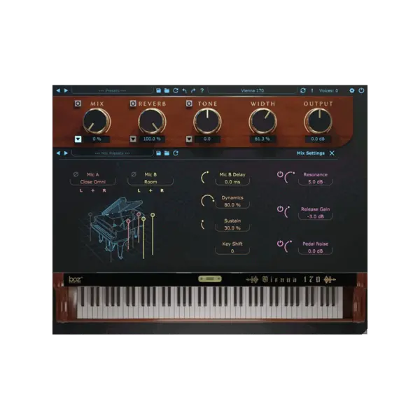 Boz Digital Labs Vienna 170 Pro 鋼琴音源 (下載版) - 產品圖片 1