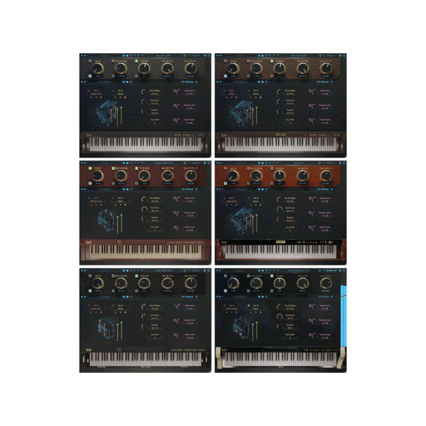 Boz Digital Labs All Pianos Bundle 全鋼琴音源套組 (下載版) - 軟體套組 Bundles