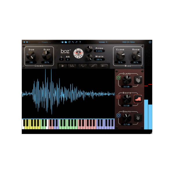 Boz Digital Labs El Clapo 2 拍手、跺腳、彈指音源 (下載版) - 音源軟體 Plugin 