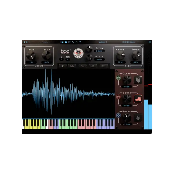 Boz Digital Labs El Clapo 2 拍手、跺腳、彈指音源 (下載版) - 產品圖片 1