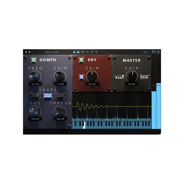 Boz Digital Labs Little Foot 2 大鼓低頻增強 Plugin (下載版) - 產品圖片 1