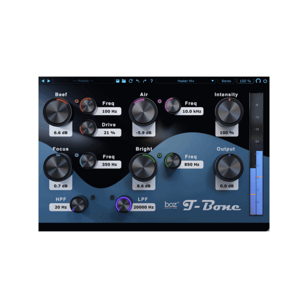 Boz Digital Labs T-Bone 2 快速音色 EQ Plugin (下載版) - 效果器軟體 Plugin