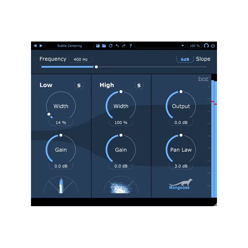 Boz Digital Labs Mongoose 2 低頻單聲道化 Plugin (下載版) - 主圖