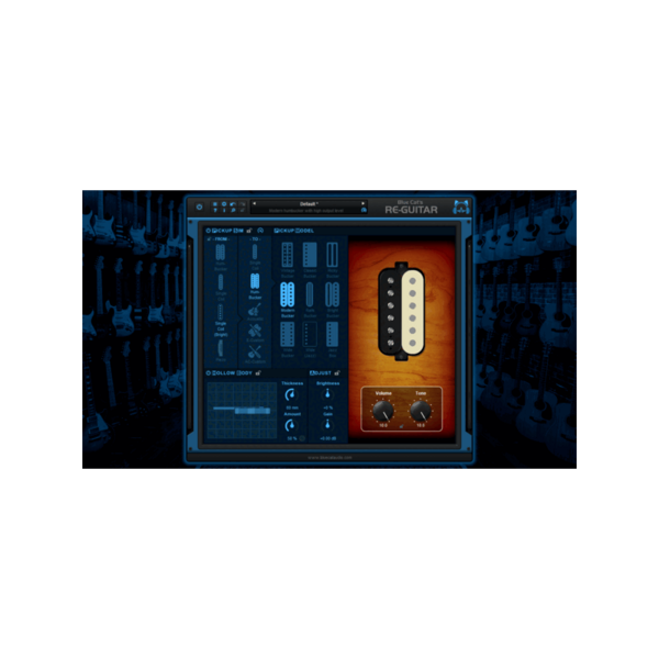 Blue Cat Audio Re-Guitar 吉他拾音器琴身模擬 Plugin (下載版) - 效果器軟體 Plugin
