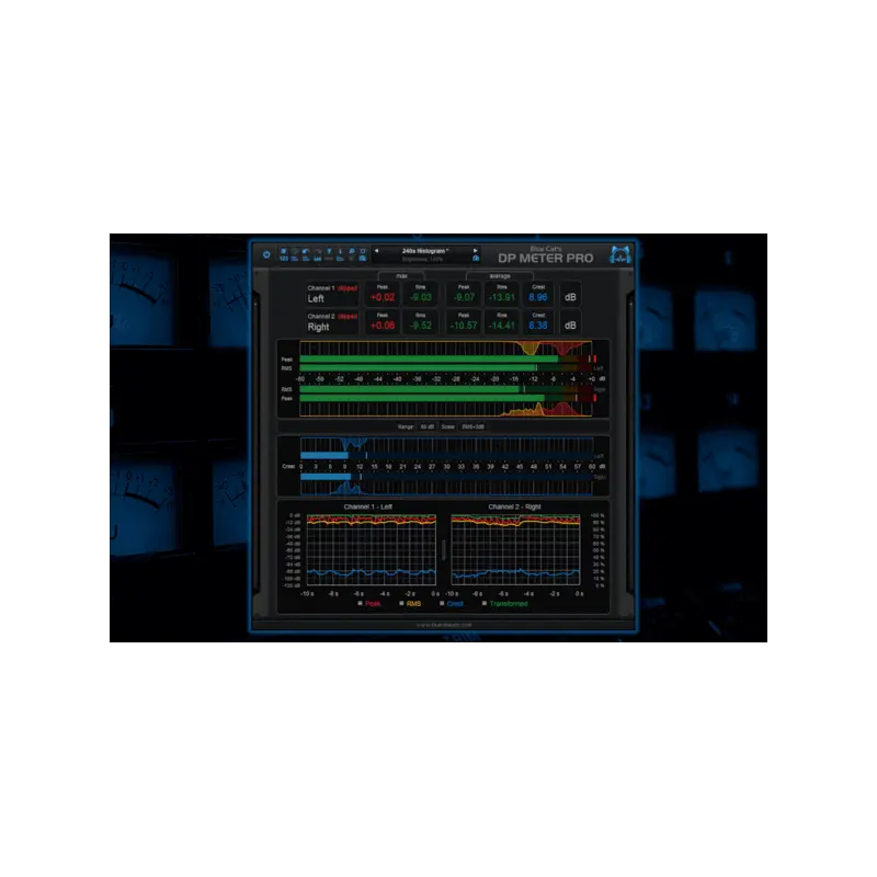 Blue Cat Audio DP Meter Pro 音量表頭 Plugin (下載版) - 主圖