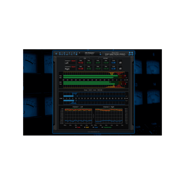 Blue Cat Audio DP Meter Pro 音量表頭 Plugin (下載版) - 效果器軟體 Plugin