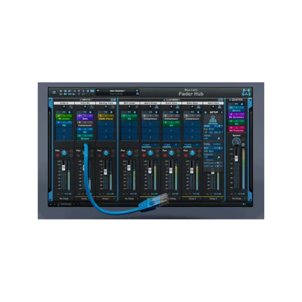 Blue Cat Audio Fader Hub 網路混音串流控台 (下載版) - 產品圖片 1