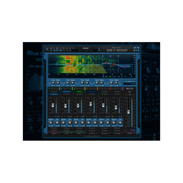Blue Cat Audio MB-7 Mixer 多頻段混音與 Plugin 宿主 (下載版) - 效果器軟體 Plugin