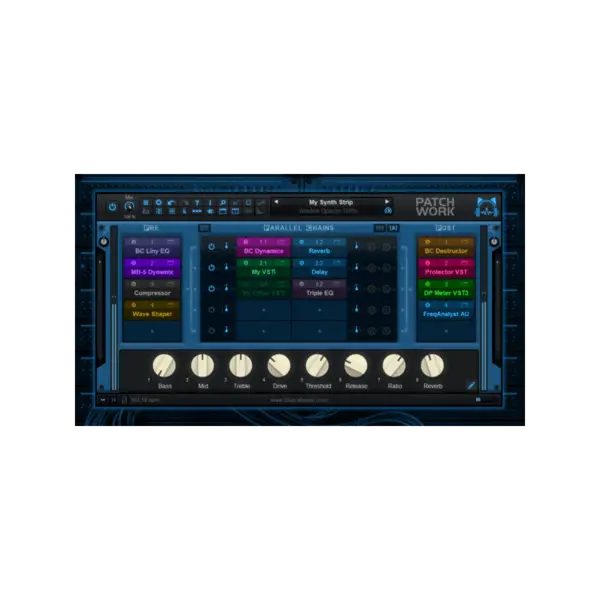 Blue Cat Audio PatchWork Plugin 串接與多重效果宿主 (下載版) - 產品圖片 1