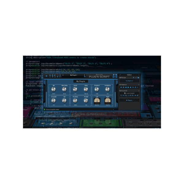 Blue Cat Audio Plug'n Script 可程式化音訊／MIDI 處理器 (下載版) - 效果器軟體 Plugin