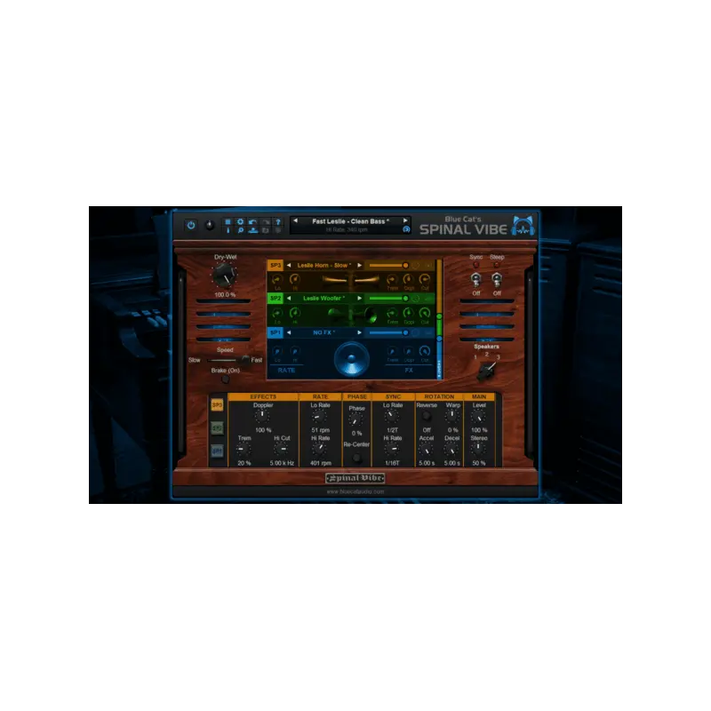 Blue Cat Audio Spinal Vibe 旋轉喇叭效果器 Plugin (下載版) - 主圖